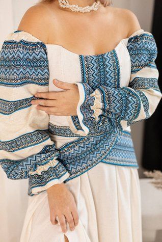 Корсет ТОП вишиванка фото